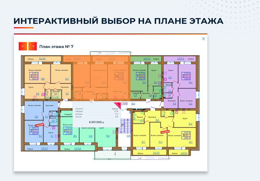 Сайт для застройщиков
