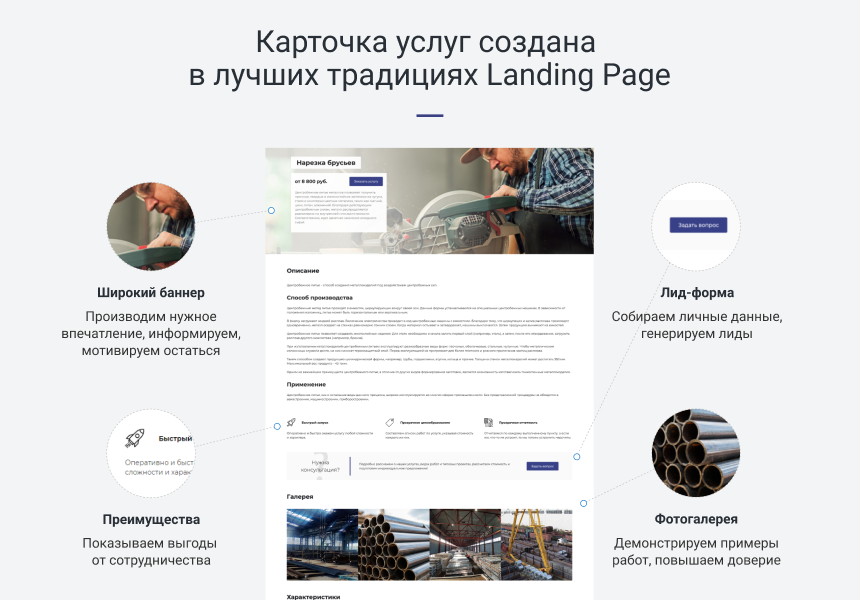 Интернет магазин для промышленной компании и оптового поставщика
